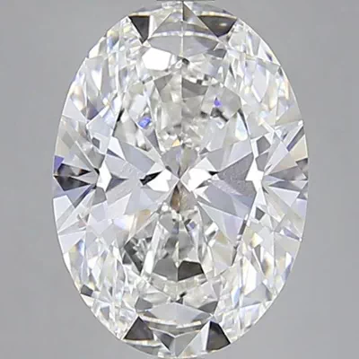 11.03ct F VS1 Rare Carat Ideal Cut Oval Lab Grown Diamond