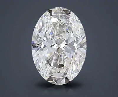 11.03ct F VS1 Rare Carat Ideal Cut Oval Lab Grown Diamond