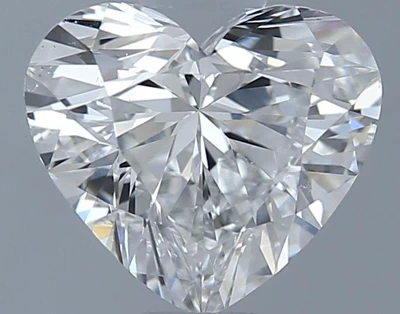1.10ct G SI1 Rare Carat Ideal Cut Heart Diamond