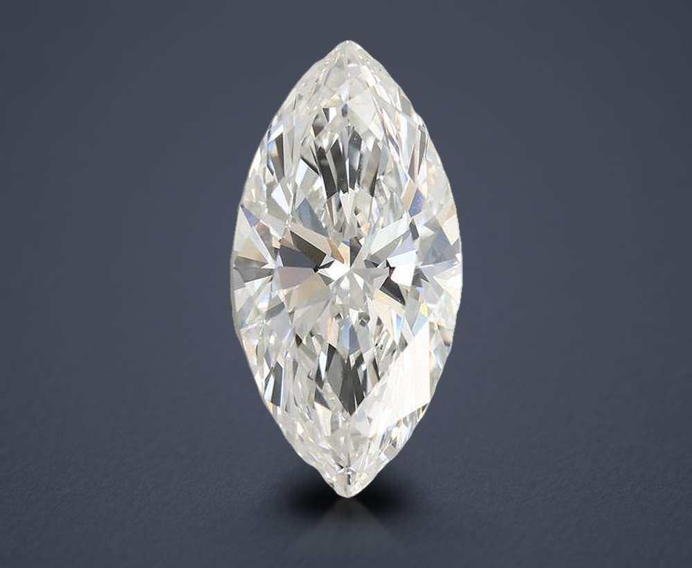 3.80ct F VS1 Rare Carat Ideal Cut Marquise Lab Grown Diamond