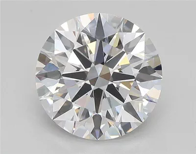 3.12ct D VS1 Rare Carat Ideal Cut Round Lab Grown Diamond