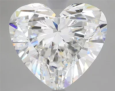 8.08ct F VVS2 Very Good Cut Heart Lab Grown Diamond
