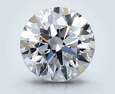 0.44ct G VVS2 Rare Carat Ideal Cut Round Diamond