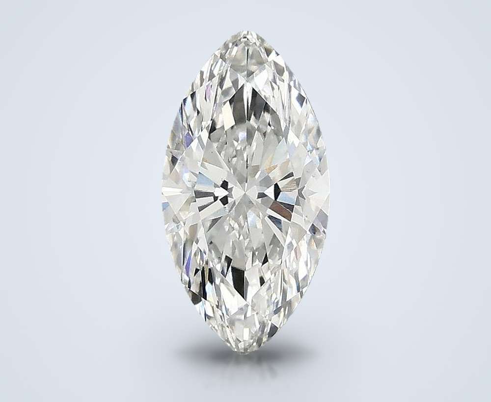 1.51ct E VS2 Rare Carat Ideal Cut Marquise Lab Grown Diamond