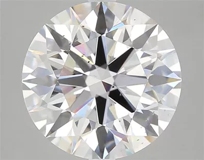 4.31ct F SI1 Rare Carat Ideal Cut Round Lab Grown Diamond