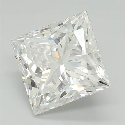 2.08ct E VS1 Rare Carat Ideal Cut Princess Lab Grown Diamond
