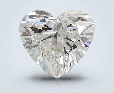7.07ct E VVS2 Rare Carat Ideal Cut Heart Lab Grown Diamond