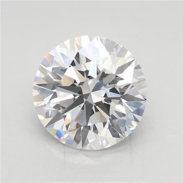 3.58ct D FL Rare Carat Ideal Cut Round Lab Grown Diamond