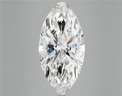 8.07ct F VS2 Rare Carat Ideal Cut Marquise Lab Grown Diamond