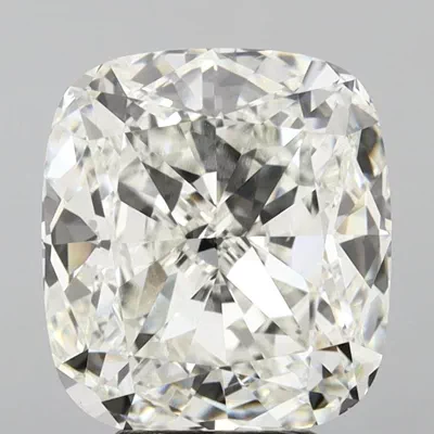 7.03ct G VVS2 Rare Carat Ideal Cut Cushion Lab Grown Diamond