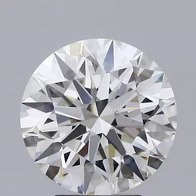 4.02ct H VS2 Rare Carat Ideal Cut Round Lab Grown Diamond