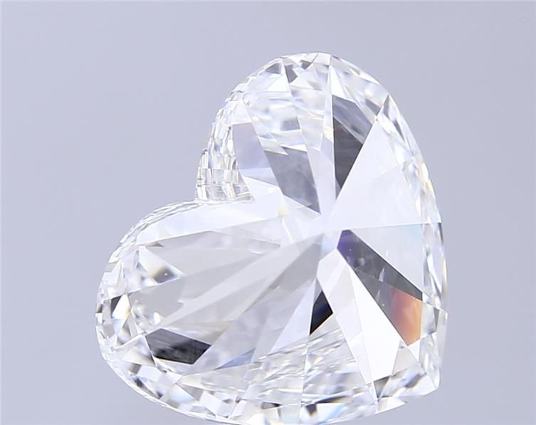 10.02ct E VVS2 Rare Carat Ideal Cut Heart Lab Grown Diamond