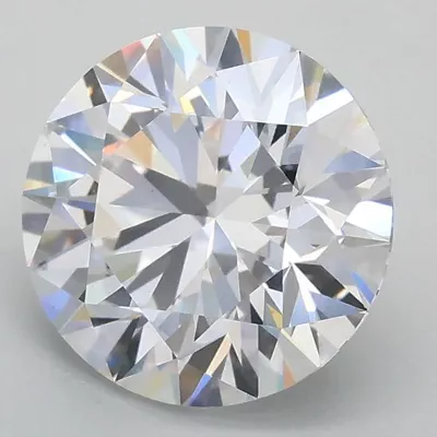 2.05ct D VS1 Rare Carat Ideal Cut Round Lab Grown Diamond
