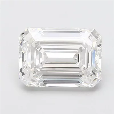 2.04ct E VS1 Rare Carat Ideal Cut Emerald Lab Grown Diamond