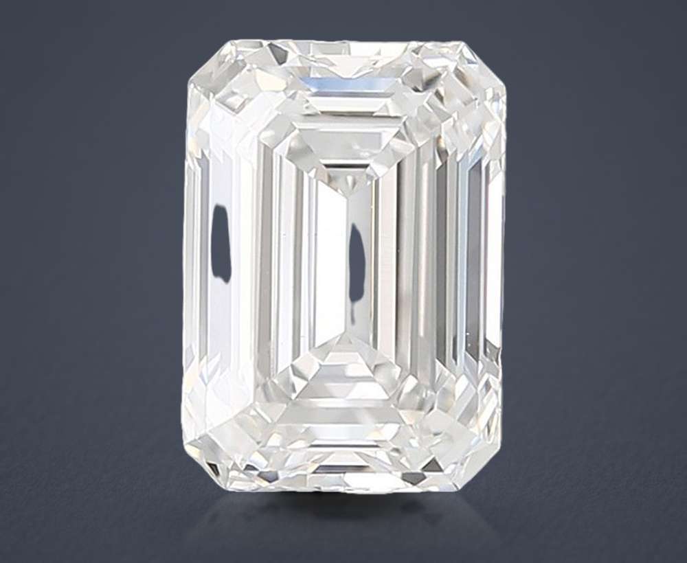 2.04ct E VS1 Rare Carat Ideal Cut Emerald Lab Grown Diamond