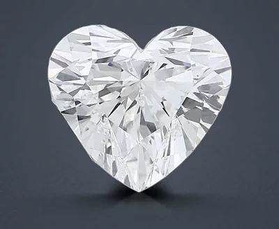 6.50ct F VVS2 Rare Carat Ideal Cut Heart Lab Grown Diamond