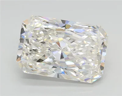 3.04ct G VS1 Rare Carat Ideal Cut Radiant Lab Grown Diamond