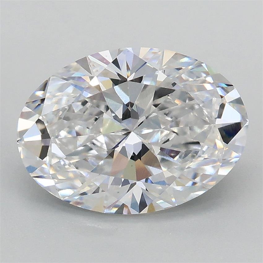 2.08ct D VS1 Rare Carat Ideal Cut Oval Lab Grown Diamond