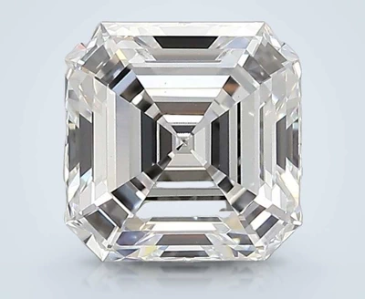 2.08ct D VS1 Rare Carat Ideal Cut Asscher Lab Grown Diamond
