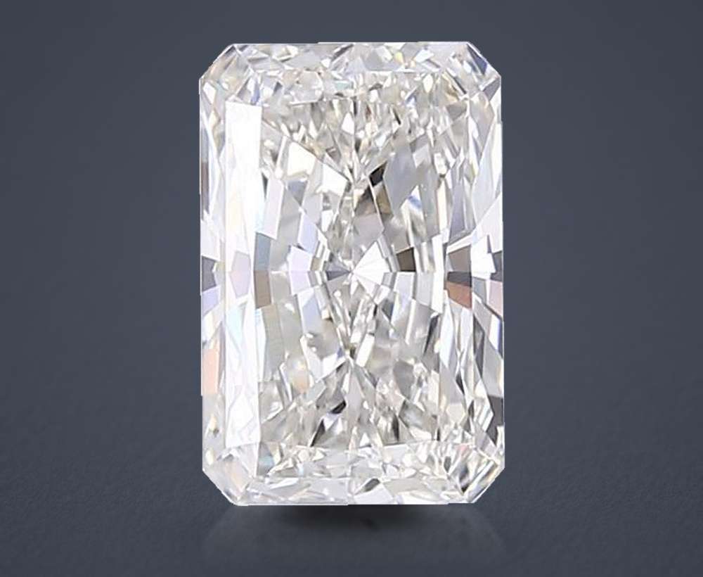 7.04ct G VVS2 Rare Carat Ideal Cut Radiant Lab Grown Diamond