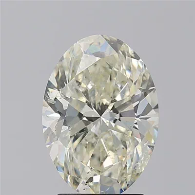 2.21ct K SI1 Rare Carat Ideal Cut Oval Diamond
