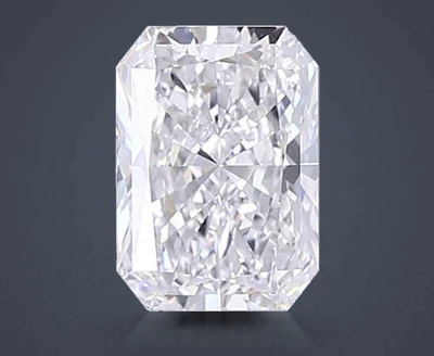 2.51ct D VS1 Very Good Cut Radiant Lab Grown Diamond