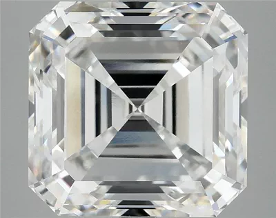 8.44ct F VVS2 Excellent Cut Asscher Lab Grown Diamond