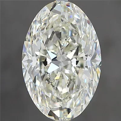 3.20ct I VS1 Rare Carat Ideal Cut Oval Diamond