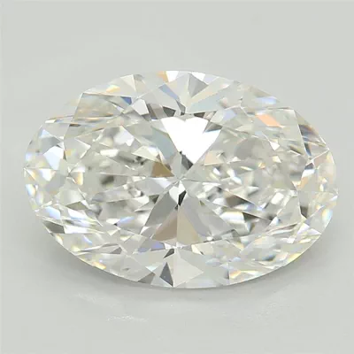 1.56ct E VVS2 Rare Carat Ideal Cut Oval Lab Grown Diamond