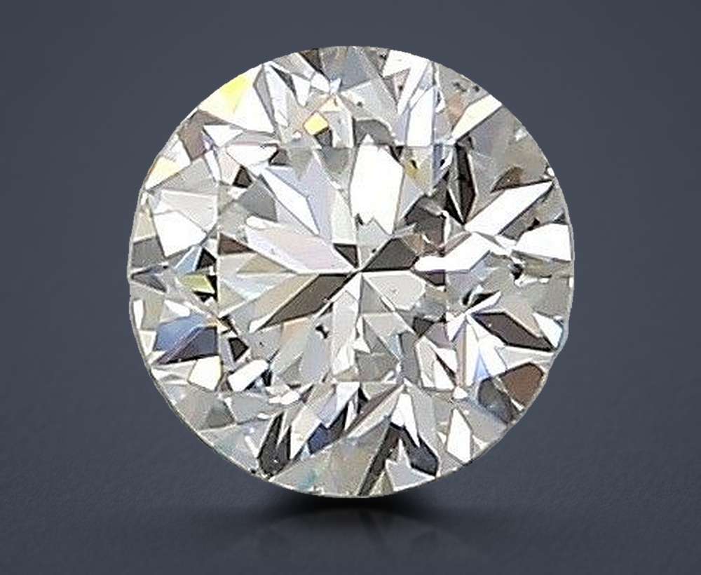 0.53ct G SI1 Excellent Cut Round Diamond