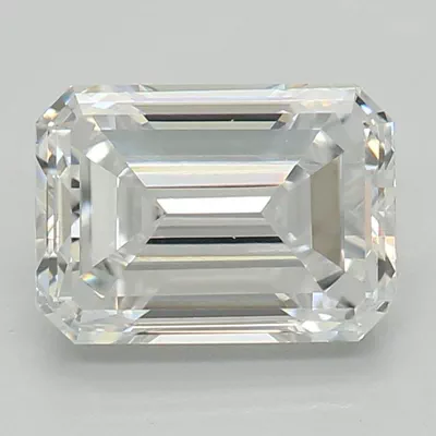 1.07ct D VS2 Very Good Cut Emerald Lab Grown Diamond