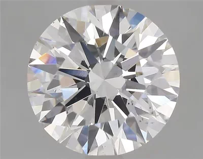 2.03ct H VS2 Rare Carat Ideal Cut Round Lab Grown Diamond