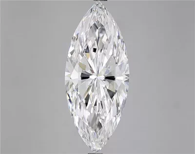 4.20ct D IF Rare Carat Ideal Cut Marquise Diamond