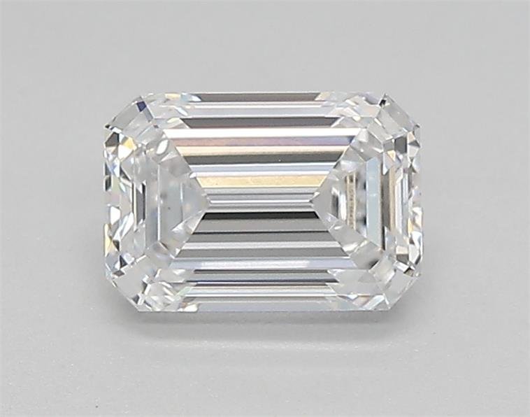 0.63ct D VVS2 Rare Carat Ideal Cut Emerald Lab Grown Diamond