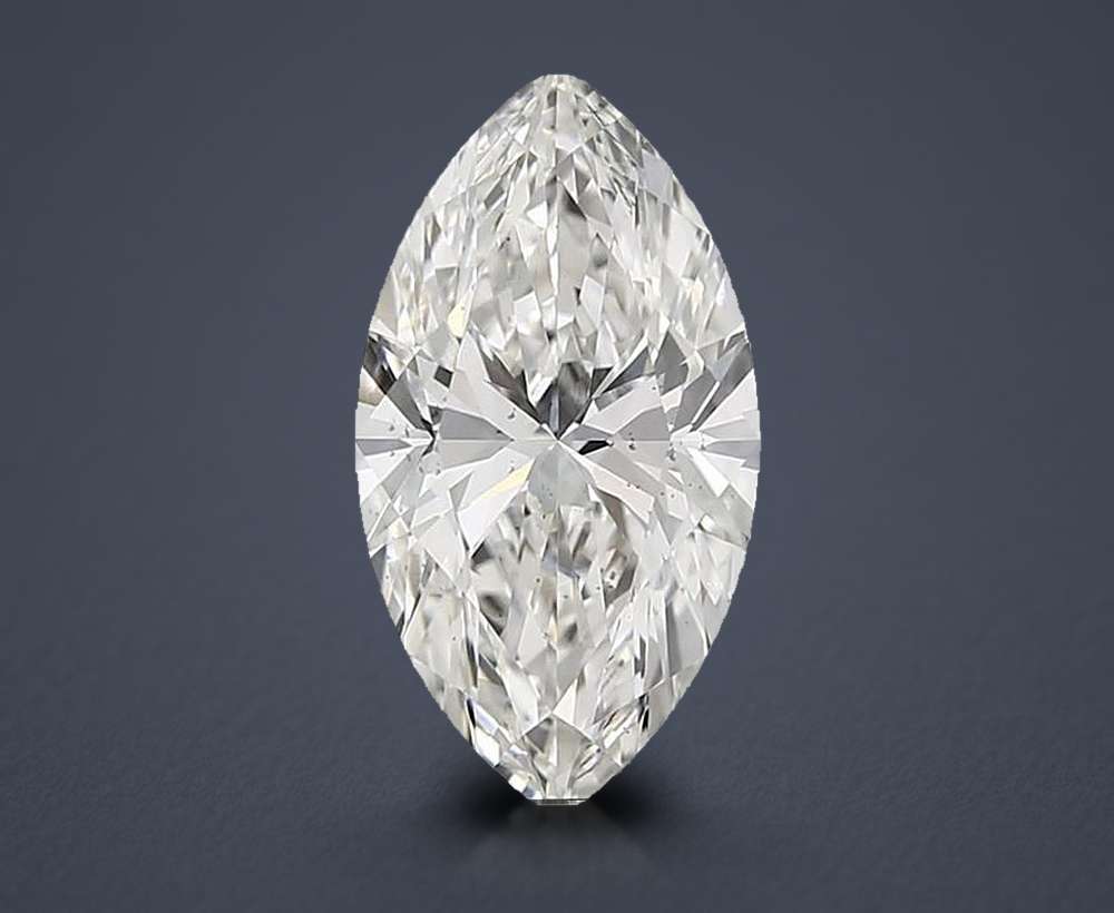 3.00ct G VS2 Rare Carat Ideal Cut Marquise Lab Grown Diamond