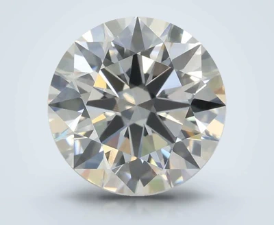 3.02ct D VS2 Rare Carat Ideal Cut Round Lab Grown Diamond