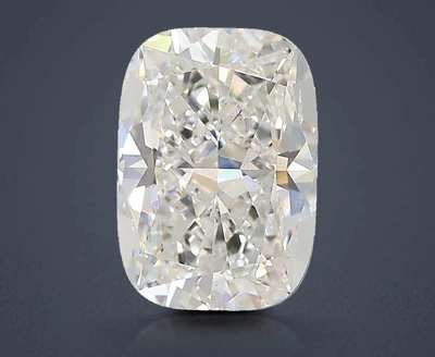 2.59ct E VVS2 Rare Carat Ideal Cut Cushion Lab Grown Diamond