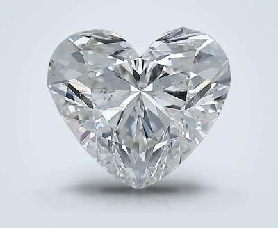 1.52ct J SI2 Rare Carat Ideal Cut Heart Diamond