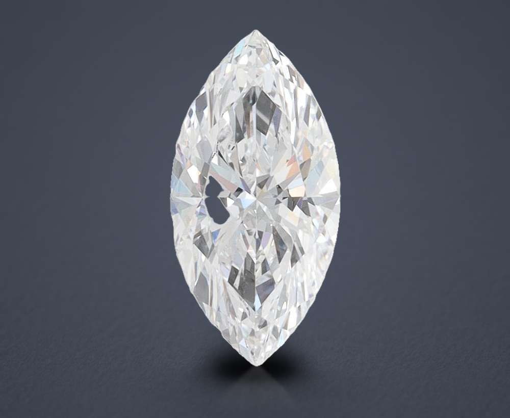 1.09ct D VVS1 Rare Carat Ideal Cut Marquise Lab Grown Diamond