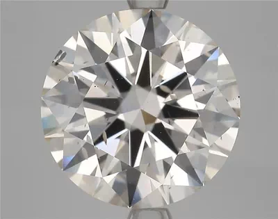 4.21ct K SI2 Very Good Cut Round Diamond