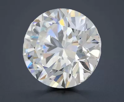 3.54ct D VS1 Rare Carat Ideal Cut Round Lab Grown Diamond