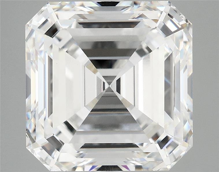 7.18ct E VVS2 Rare Carat Ideal Cut Asscher Lab Grown Diamond