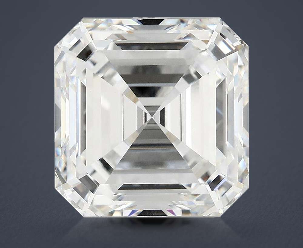 7.18ct E VVS2 Rare Carat Ideal Cut Asscher Lab Grown Diamond