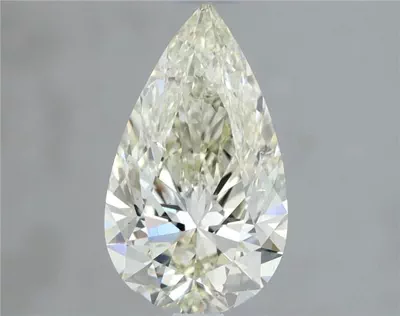 1.51ct K SI1 Rare Carat Ideal Cut Pear Diamond