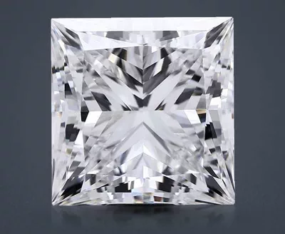 18.07ct F VS1 Rare Carat Ideal Cut Princess Lab Grown Diamond