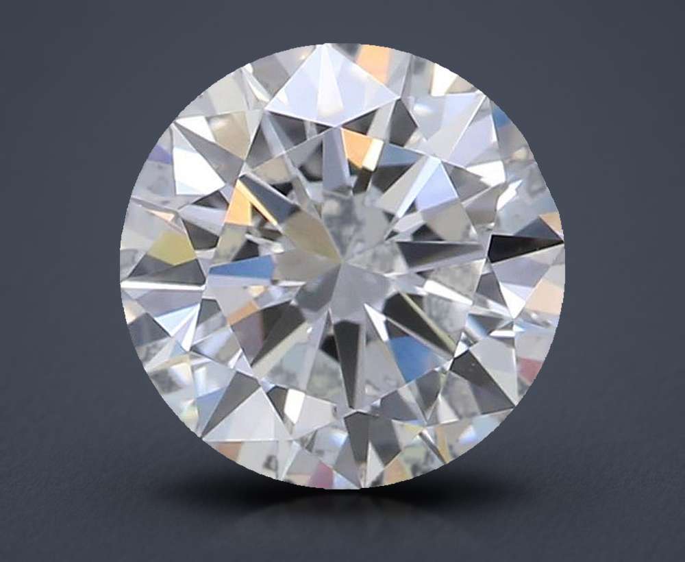 1.06ct E VS2 Rare Carat Ideal Cut Round Lab Grown Diamond