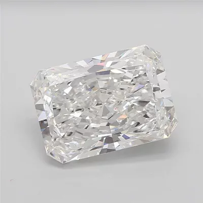 10.15ct F VVS2 Rare Carat Ideal Cut Radiant Lab Grown Diamond