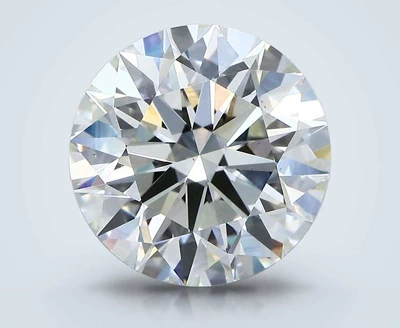 4.52ct J VS2 Rare Carat Ideal Cut Round Diamond
