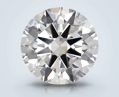 3.00ct G VS2 Rare Carat Ideal Cut Round Diamond