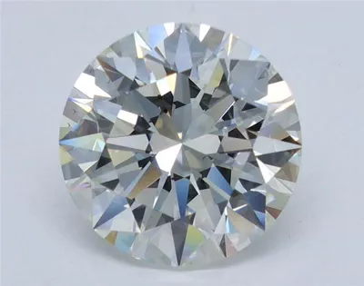 4.14ct J VS1 Rare Carat Ideal Cut Round Diamond